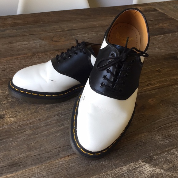 doc marten saddle shoes